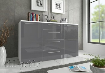 КОМОД OREGO 2 HIGH GLOSS - БОЛЬШОЙ, ширина 150см