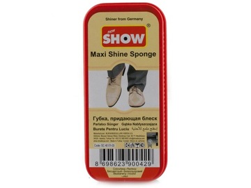 GĄBKA NABŁYSZCZAJĄCA DO OBUWIA MAXI bezbarwna SHOW