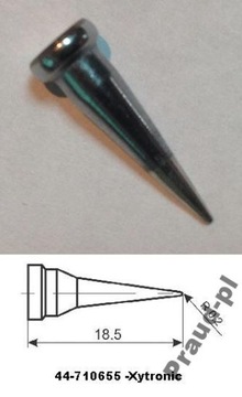 Grot 44-710655 Xytronic stożek, cienki, wydłużony
