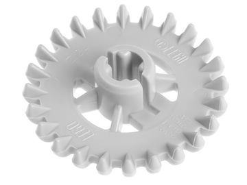 LEGO Zębatka 24 boczna 3650b szara jasna