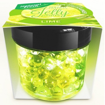 NATURAL FRESH JELLY PEARLS Zapach Lime Limonka Żel