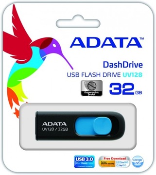 Супербыстрый USB-накопитель ADATA UV128 32 ГБ, 24 часа!