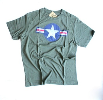 T-SHIRT - emblemat USAF rozmiar S