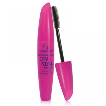 GOLDEN ROSE CITY STYLE TUSZ DO RZĘS CZARNY MASCARA