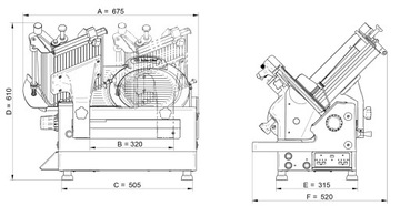 Сырорезка S3-712T Нож Ma-Ga диаметр 30см