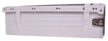 METALBOX metalowe boki do szuflady BIAŁE 400/118