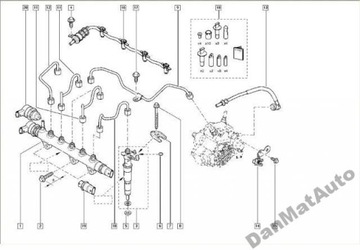 ПЕРЕливной клапан RENAULT 2.0DCI LAGUNA ESPACE MEGANE