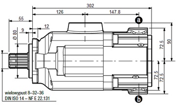 ПРЯМОПОРШНЕВОЙ НАСОС PA2x75 0516100 HYDRO LEDUC