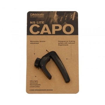 D'Addario PW-CP-16 Lite Classical Capo каподастр для классической гитары