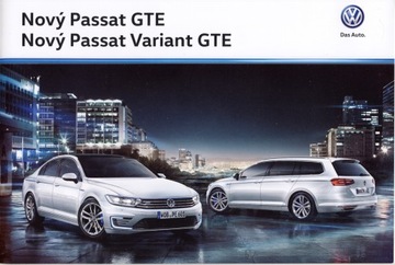 Volkswagen Vw Passat GTE prospekt 2015 Czechy