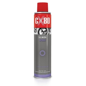 CX80 Silikon w sprayu do uszczelek tworzyw sztucznych gumy 300ml