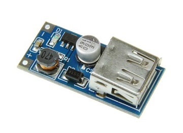 MINI przetwornica USB DC DC STEP-UP 5V 600mA