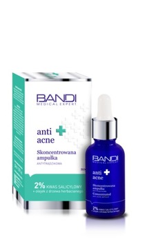 BANDI MEDICAL ANTI ACNE AMPUŁKA ANTYTRĄDZIKOWA 30ml