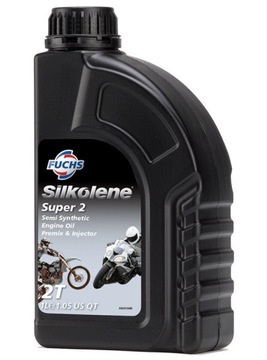 D63126 SILKOLENE Olej silnikowy 2T SILKOLENE Super 2 1l, API TC JASO FB Pół