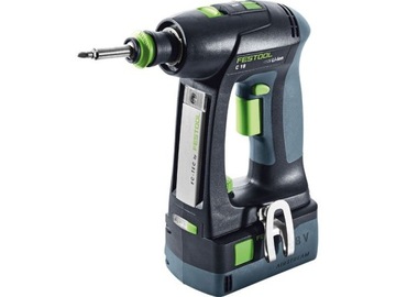 Festool Wiertarko-wkrętarka C 18 4,0-Plus Ładowarka i 2 AKU 4,0 Li 576435