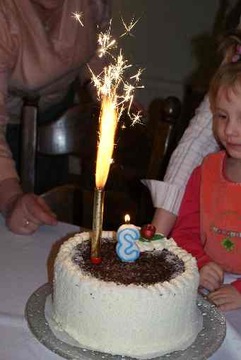 Торт-фонтан, вспышка для размещения на торте, на свадьбу, день рождения, вечеринку, высота: 24 см.