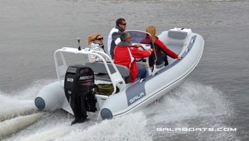 Алюминиевая профессиональная лодка RIB Gala ATLANTIS Deluxe A450L Valmex TOKAREX