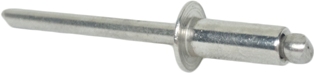 4x10 A4/A4 Rivet, кислотостойкие потайные заклепки, 10 шт.