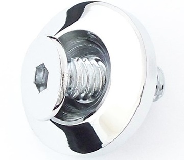 ŚRUBA + PODKŁADKA BAKU HARLEY-DAVIDSON CHROMOWANE