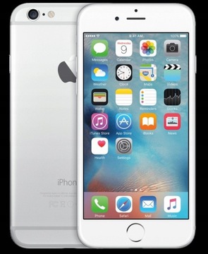 TELEFON IPHONE 6 128GB SREBRNY
