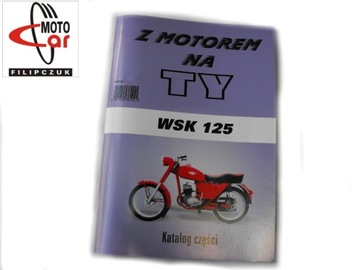 KSIĄŻKA KATALOG CZĘŚCI WSK 125