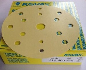 PAPIER ŚCIERNY KRĄŻKI KOVAX 150 P1500