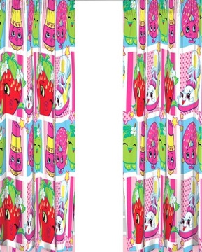 SHOPKINS Zasłony ZASŁONKI 1,83M