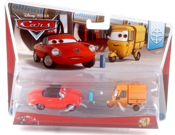 AUTA CARS 2 SHAWN KRASH SAL MACHIANI 1:55 MATTEL