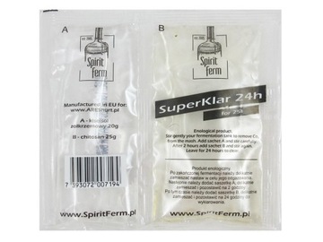 SPIRITFERM SUPERKLAR 24H KLARUJE WINO BIMBER NASTA