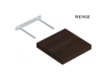 Полка самоподвесная 24х24х4, скрытые крепления Sonoma