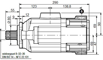 POMPA TŁOCZKOWA PROSTA PA114 0511570 HYDRO LEDUC