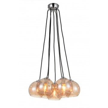 SONIC Lampa na Linkach szklane klosze regulacja !