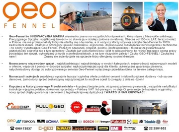 ОПТИЧЕСКИЙ УРОВЕНЬ GEO FENNEL LANDY 24 НАШИВКА ДЛЯ ШТАТИВА