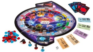 MONOPOLY STAR WARS ~HASBRO~MONOPOL GAME B0324~ФОЛЬГА