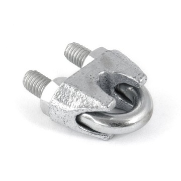 ZACISK Linowy KABŁĄKOWY 10mm do Liny OCYNK 10szt.