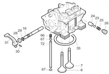 HATZ 04036500 Прокладка ГБЦ 0.7 1D80 1D81