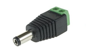 Вилка питания постоянного тока «папа» S-55*P10 5,5 мм 10 шт.