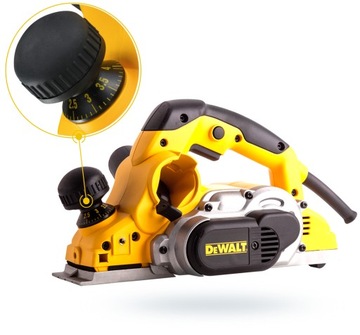 Электрический рубанок DeWalt D26500K, корпус 82 мм