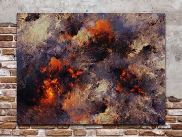 КАРТИНА на холсте АБСТРАКТ 93960474 120х80 УЗОРЫ