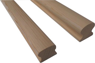 PORĘCZ SOSNOWA - POCHWYT - balustrada - DREWNIANA sosna - 150cm