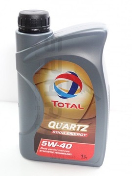 Olej silnikowy Total Quartz 9000 ENERGY 5W40 1L