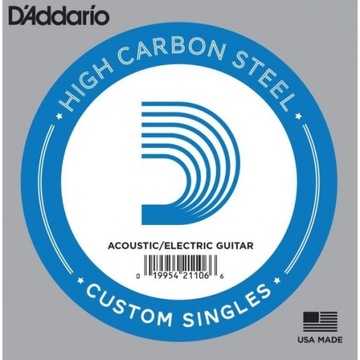 D'addario struna do gitary elektryk / akustyk .008