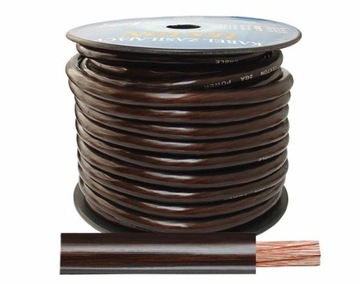 Kabel Przewód Zasilający 35mm2 / 12mm OFC Czarny
