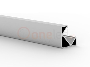 фото ориг. №6, Profile led backlight aluminum angular tech-light anodized p3 2m