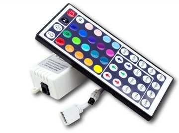 Kontroler STEROWNIK taśm LED RGB pilot 72W 44key