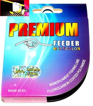 Żyłka wędkarska FLUOROCARBON FEEDER multicolor0,22