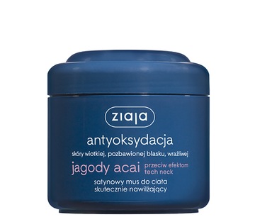 Ziaja Antyoksydacja Jagody Acai satynowy mus 200ml