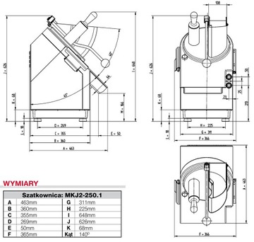 Слайсер 3-фазный 400 В MKJ2-250.1 Ma-Ga