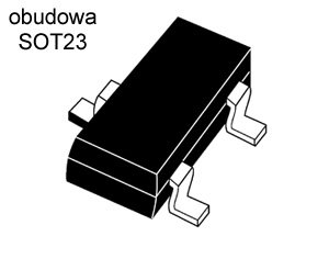 [STcs] BF841 Tranzystor NPN SOT23 _x10szt