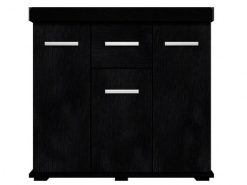 Diversa Szafka do akwarium Solid 80x35x75cm Czarna